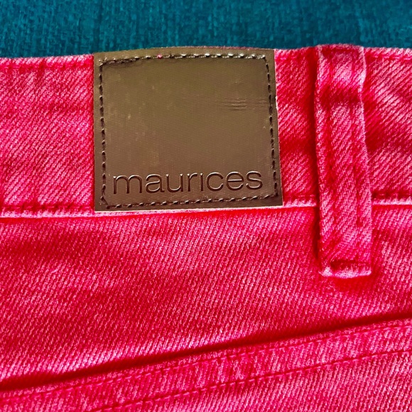 🌺NWT MAURICES RED SHORTS🌺 - Picture 7 of 8